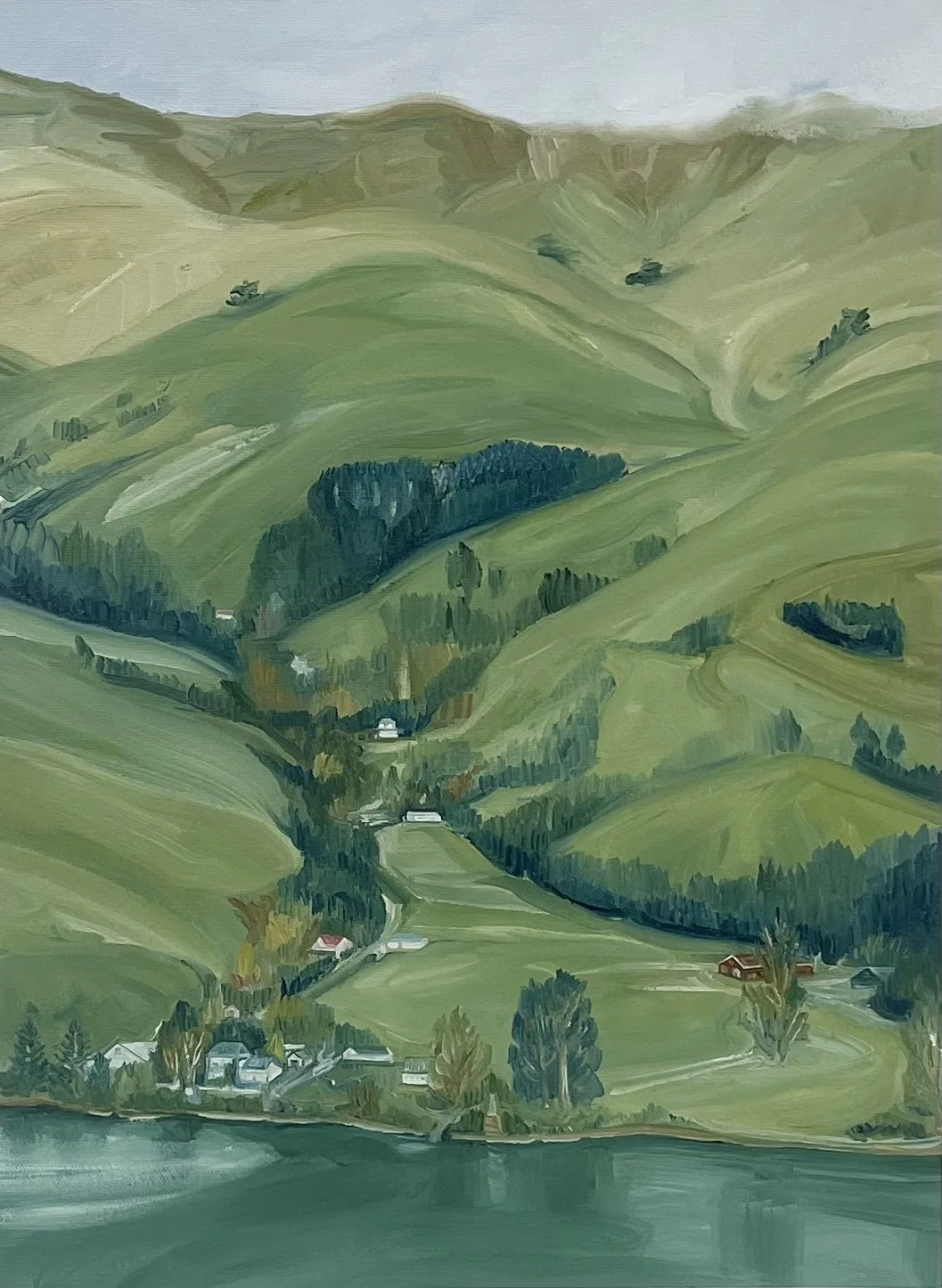 Ahatuha the view, Starvation Gully