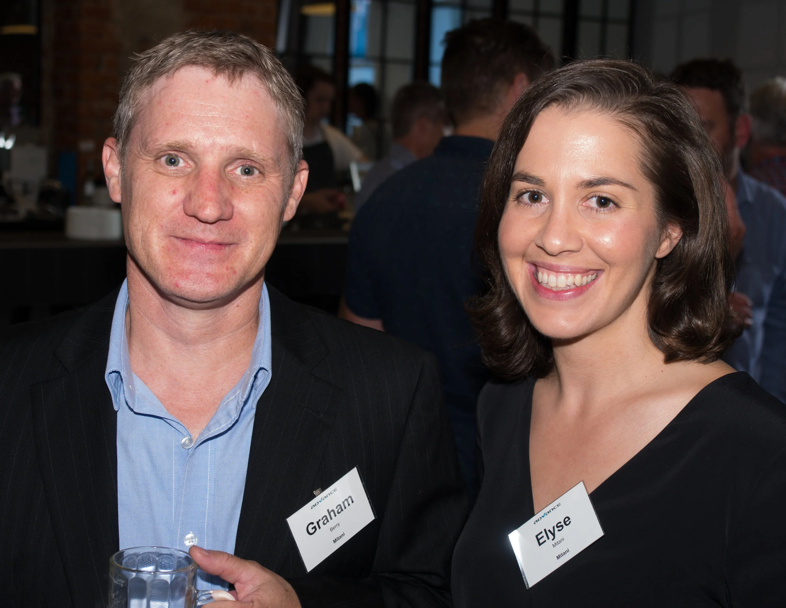 Graham Berry & Elyse Mitani (Mitani)