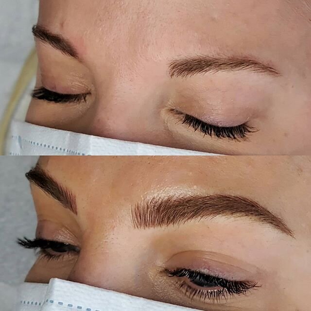 Heads or tails? How about both! 🥳
💗
Microblading by me at @ink.barber
Colour: Forest Brown