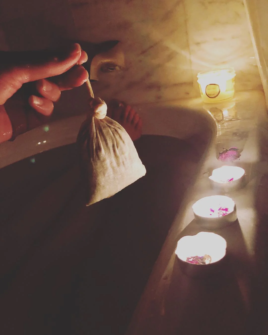 Bath Time Tea Soak // Three Tea Bags