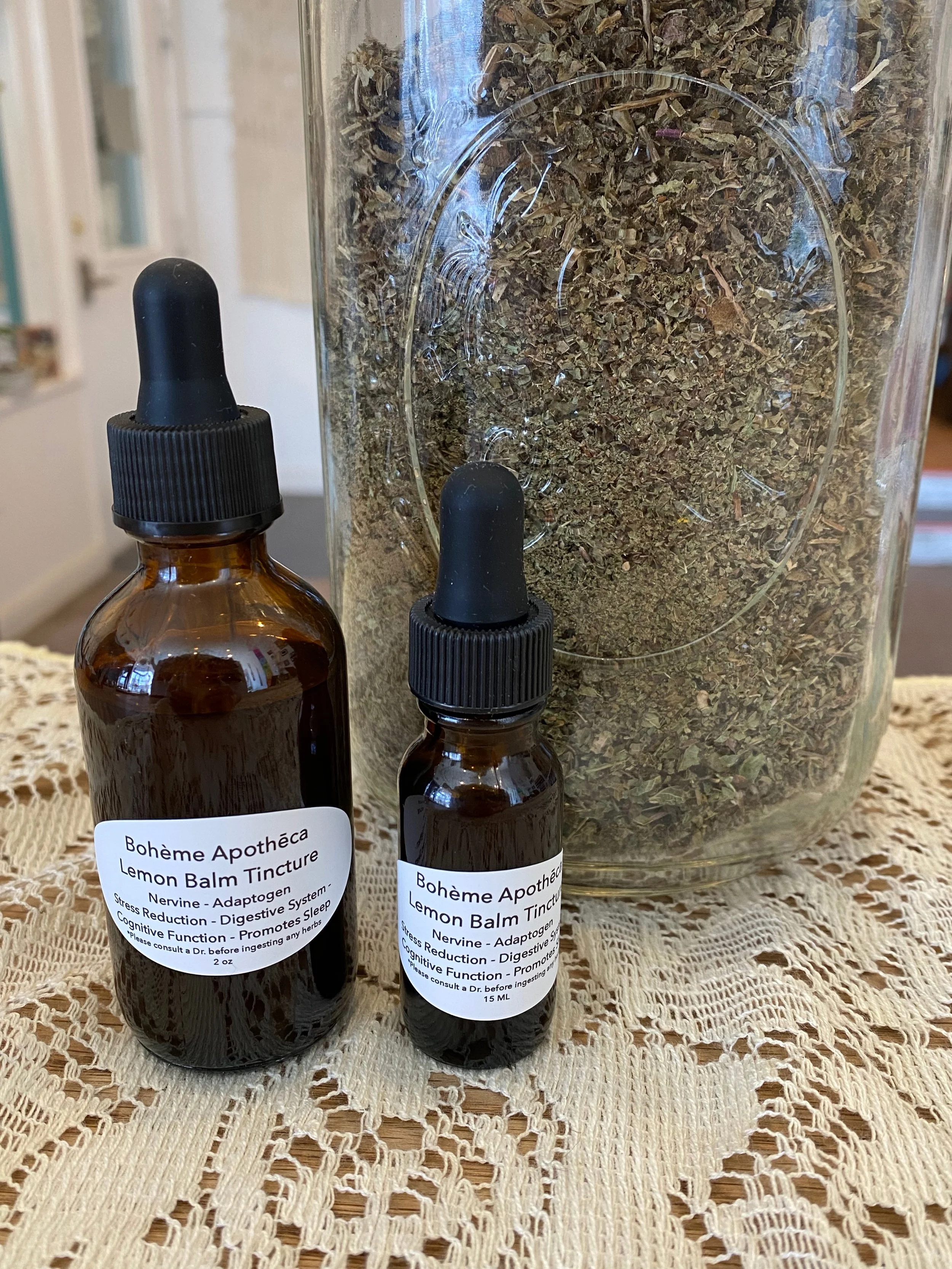 Lemon Balm (Melissa Officinalis) Tincture