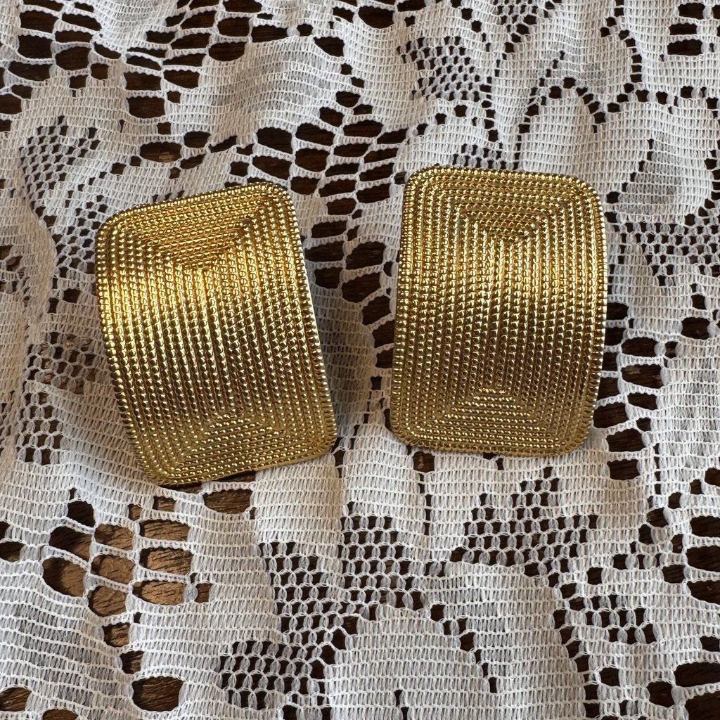 Vintage 1980s Norma Jean Clip-On Earrings