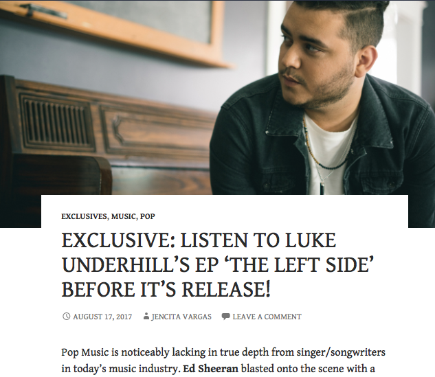 Variety Beat: Exclusive First Listen of "The Left Side"