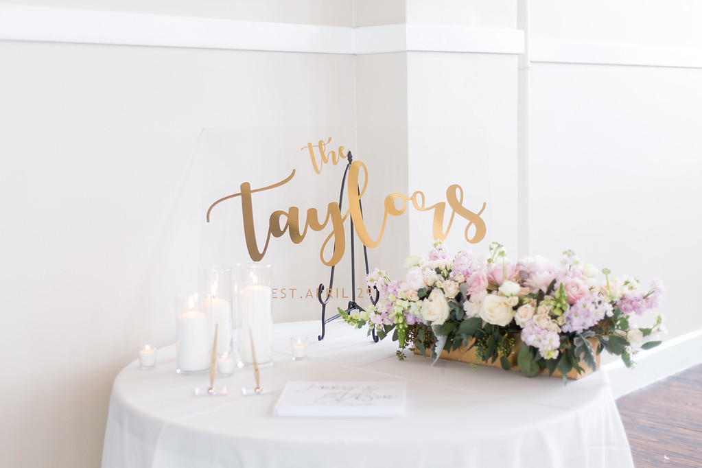 Guest Book Table