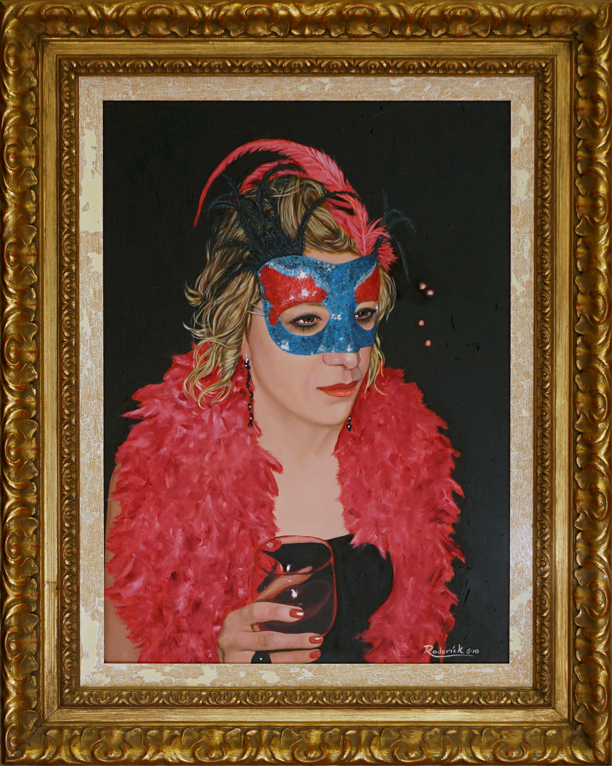 Party Girl 70x56cm (framed) 2010.jpg