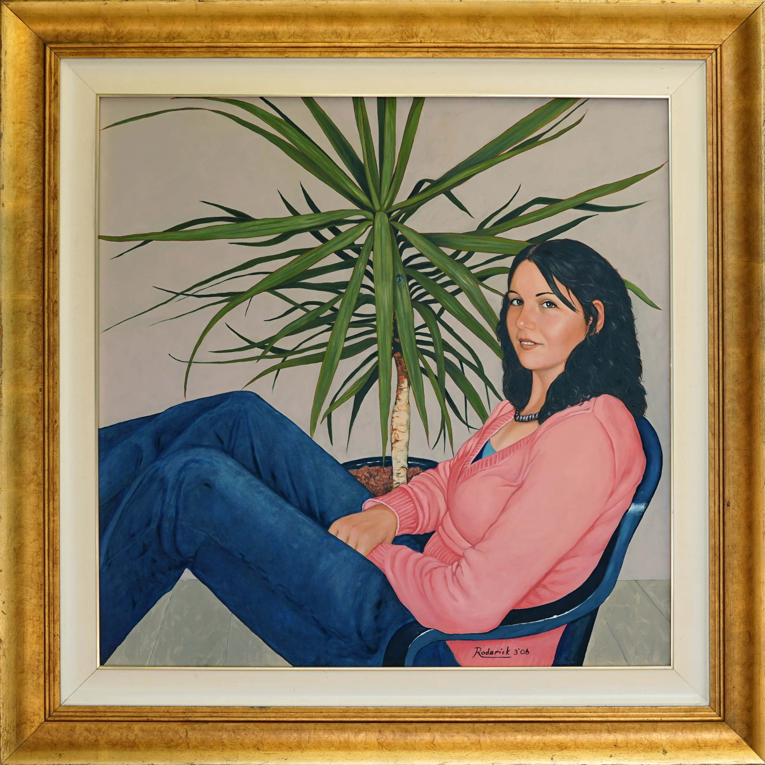 Zoe 120.5x120.5cm (framed) 2006.jpg