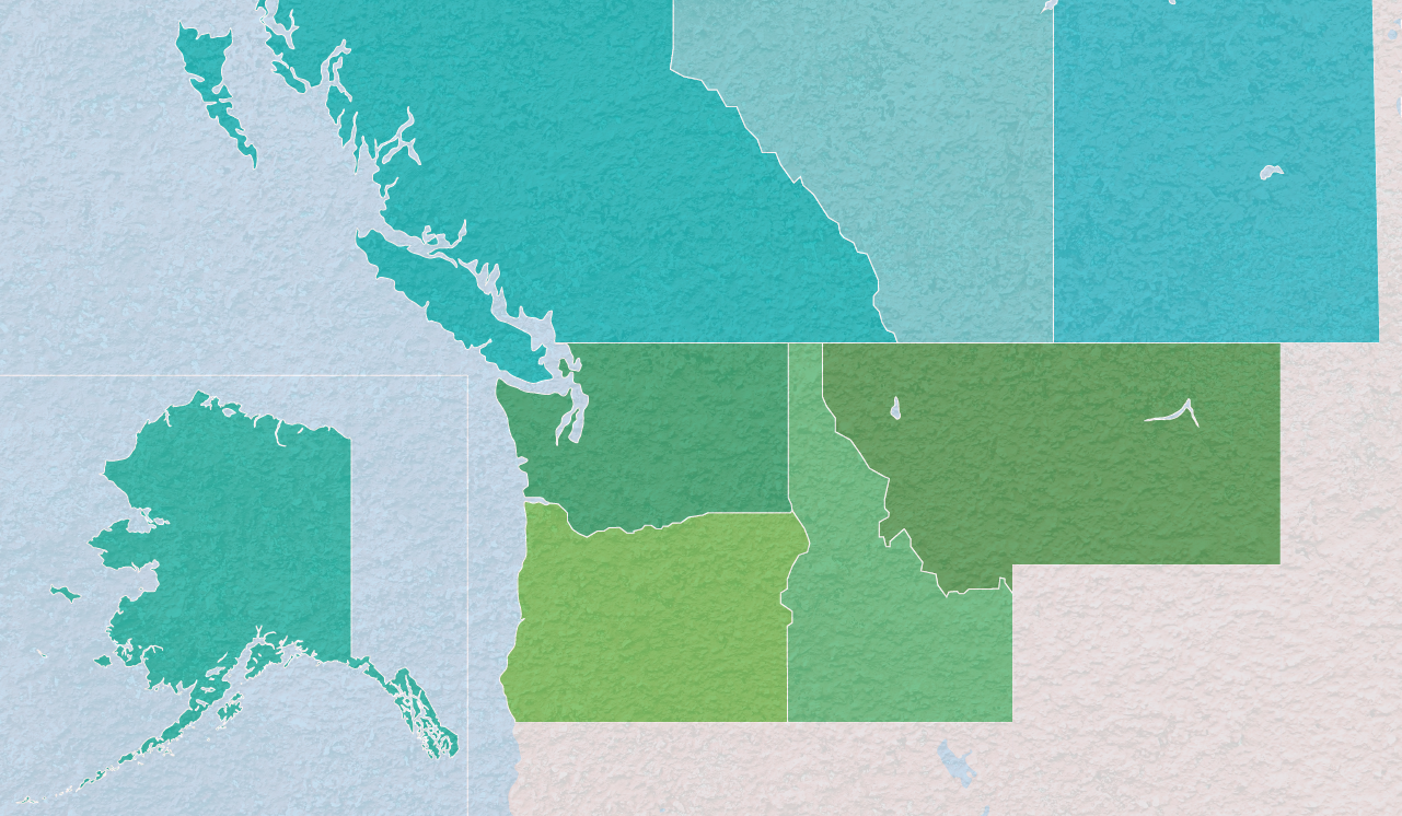  Across the PNW   See Our Manufacturers    View By Region  