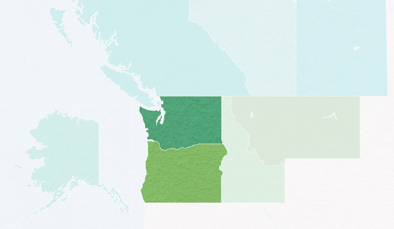 Washington &amp; Oregon