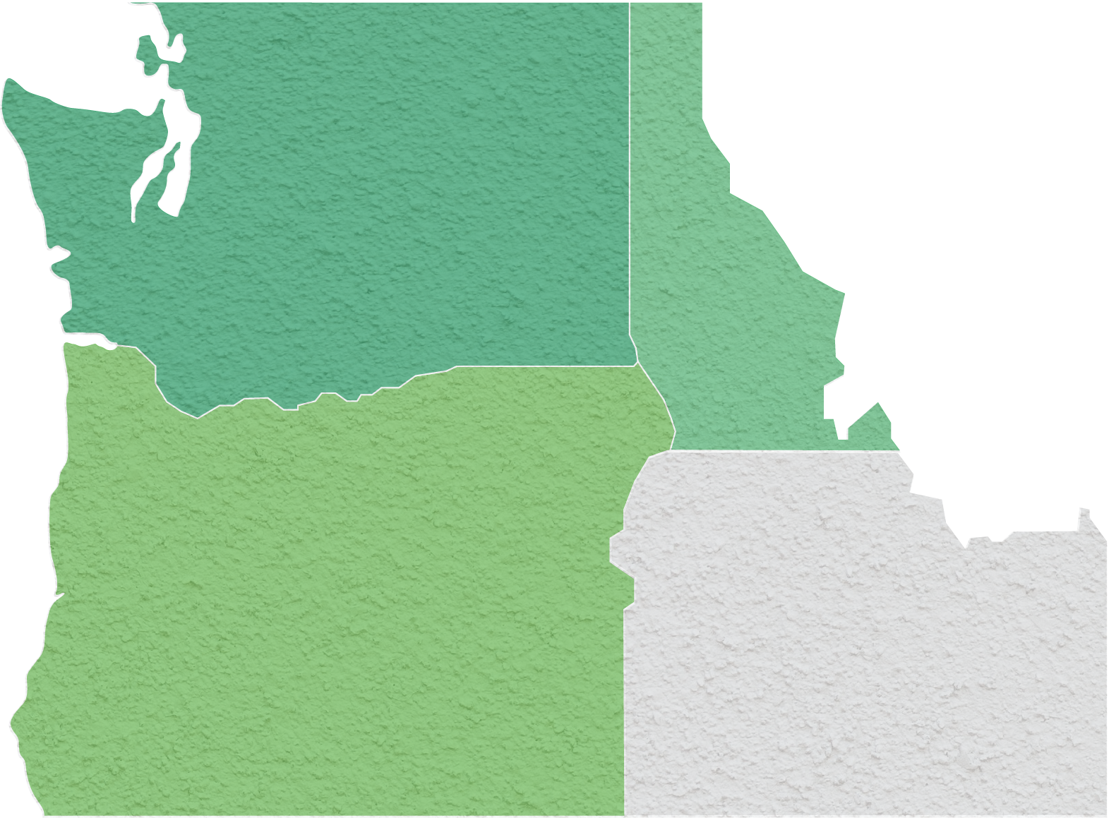 Washington, Oregon, and Northern Idaho