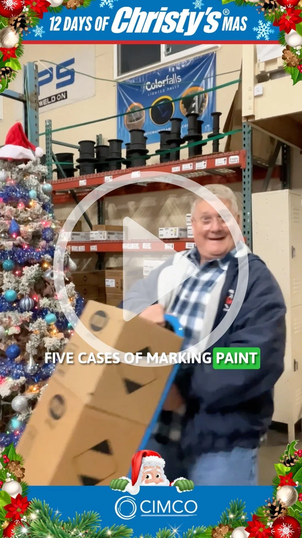 5 Cases of Marking Paint