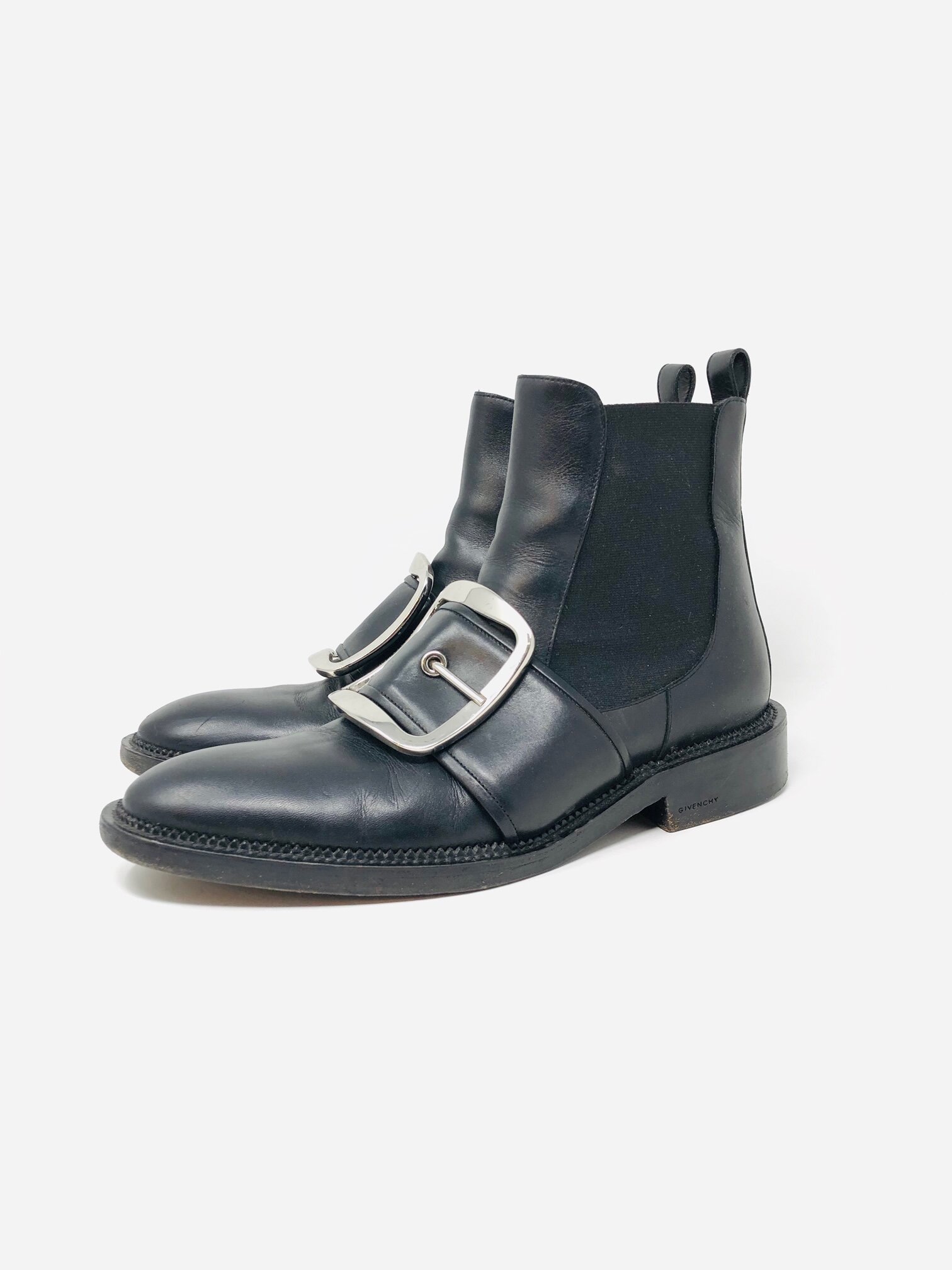 Givenchy buckle shop boots