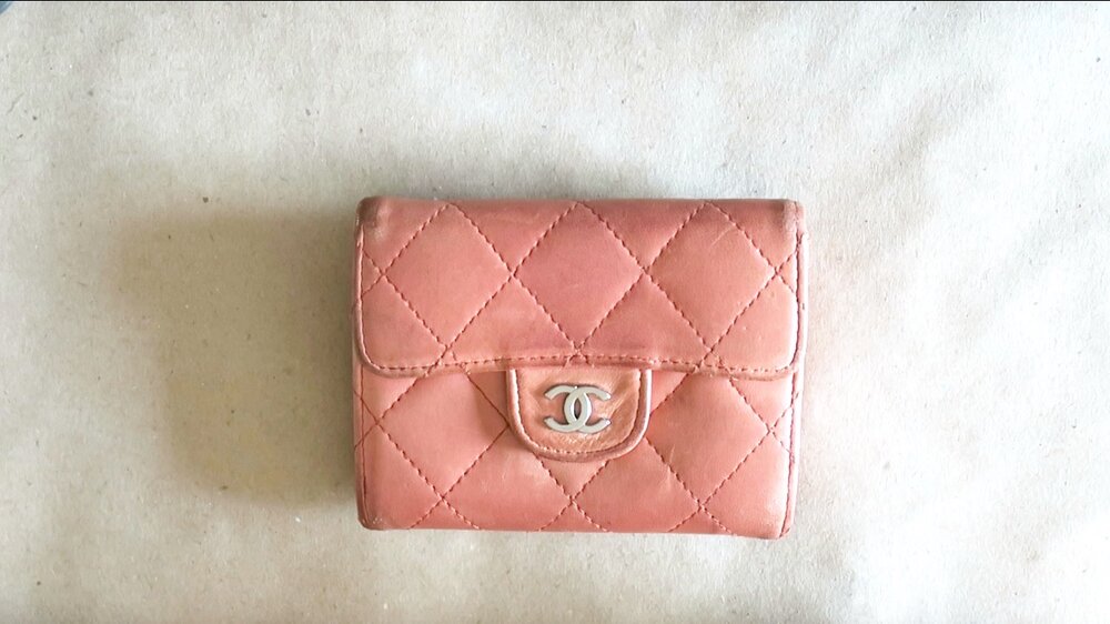 I DYED MY PINK CHANEL WALLET! — itsHadrian