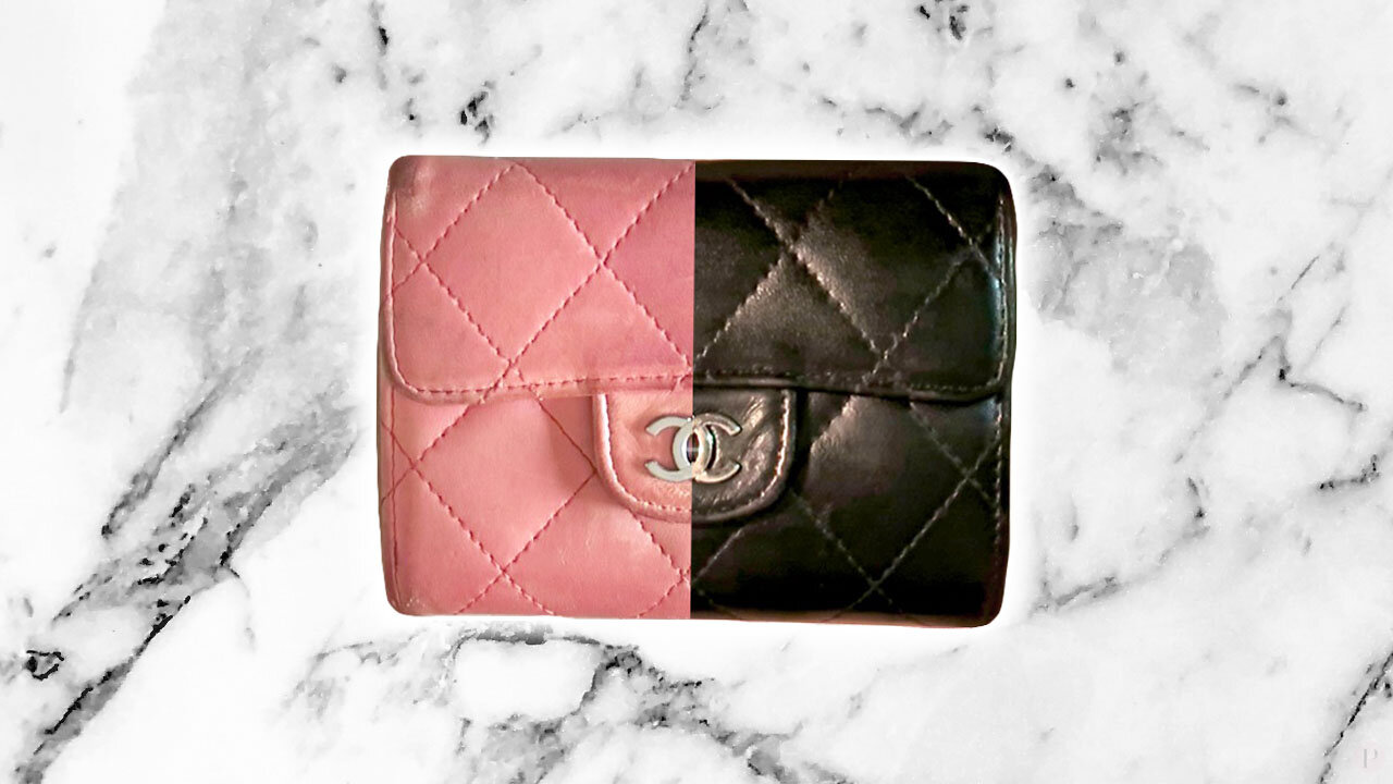 I DYED MY PINK CHANEL WALLET! — itsHadrian