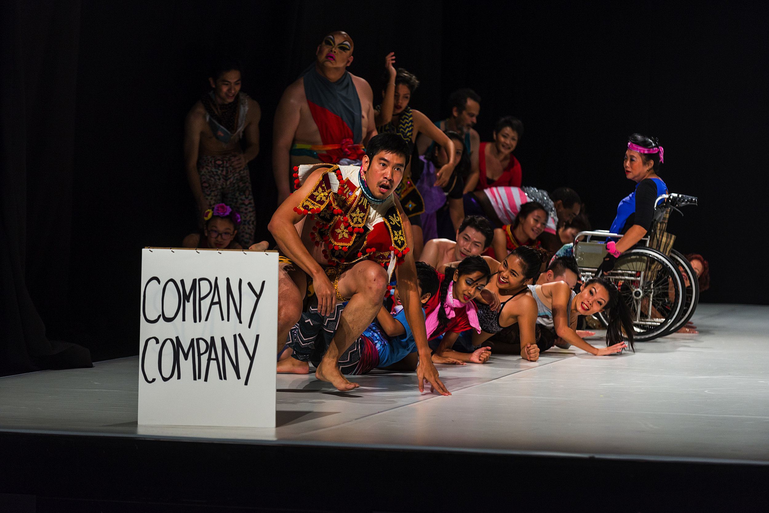 With an entirely local cast comprising 20 distinct individuals of different ages, and with different abilities, body types and personalities. In a colourful display of distinct personas, each performer takes the stage to express themselves individually. Each of them then leads the entire company in their chosen genre of dance in a fun filled display of passion and vitality, and allows audiences to witness how the performing arts can empower seemingly ordinary individuals to become a star in their own right. GALA creates a space where ability is dictated not by one’s limitations, but by being the best that one can be. It is a testament to the beauty of the individual.