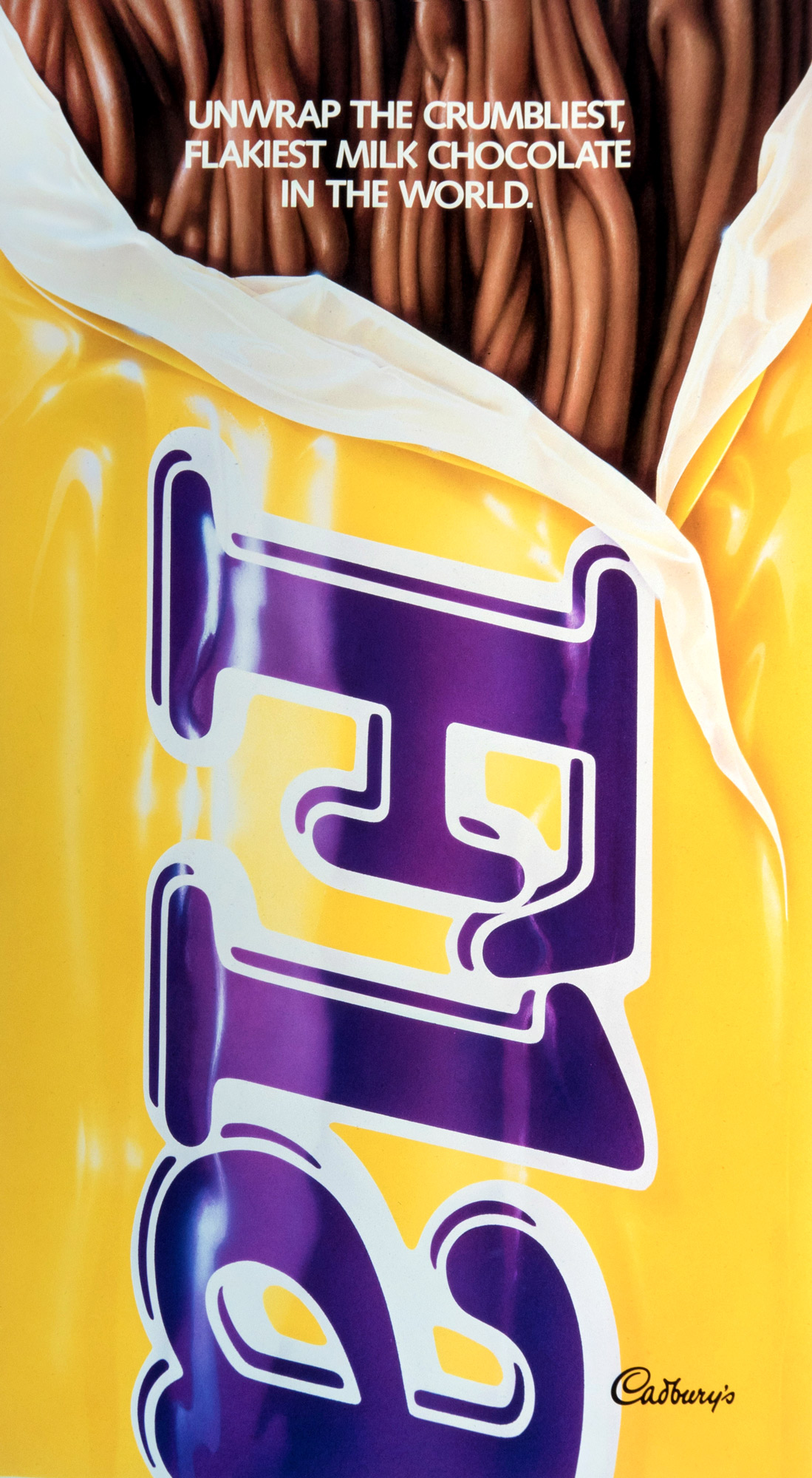  Cadbury's Flake poster.   