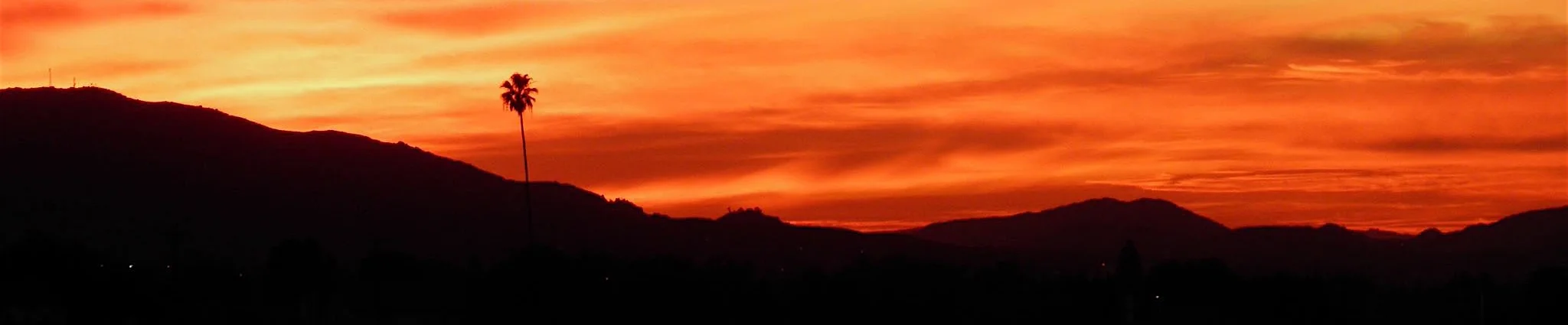 RedlandsHigh1977LonePalmSunset.jpg