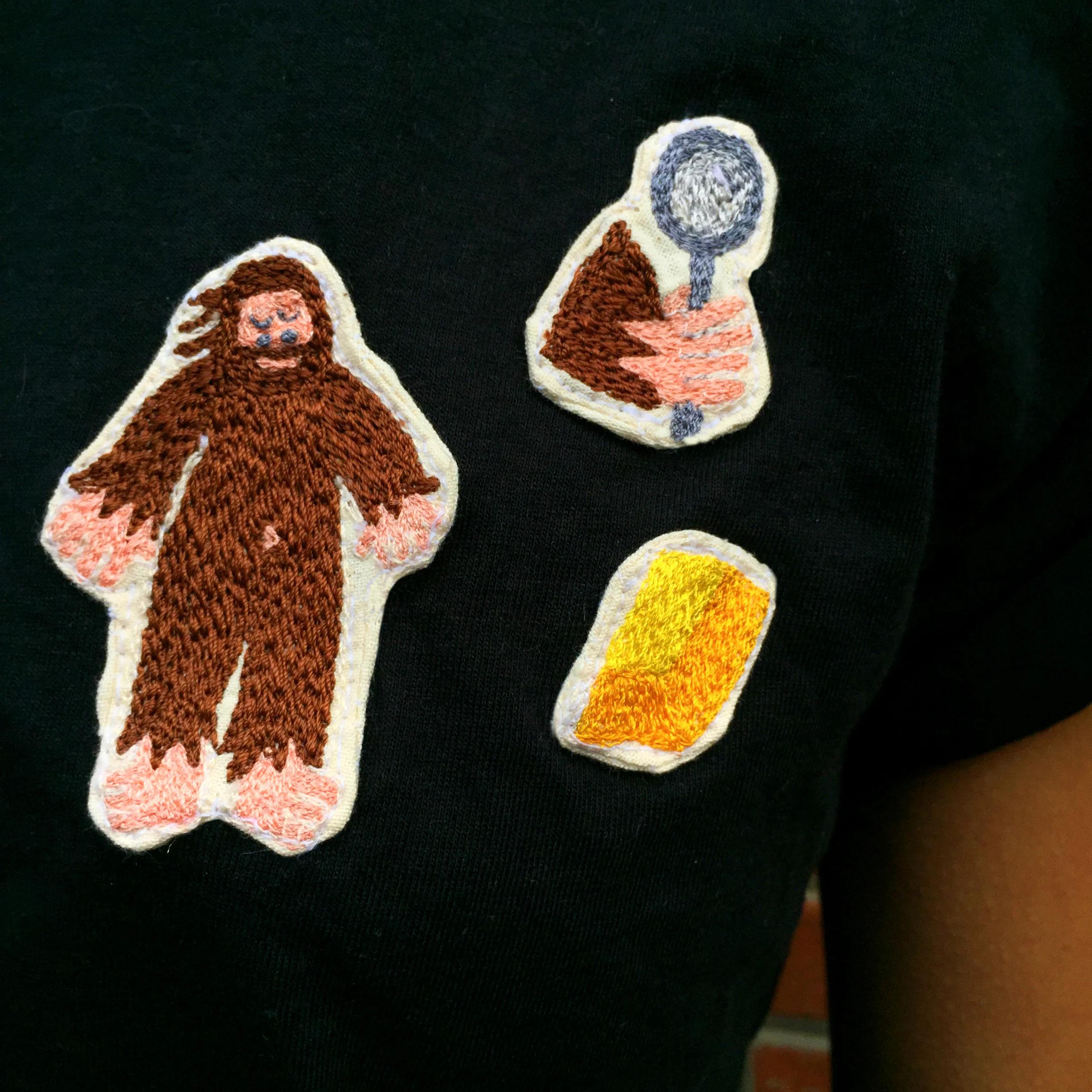 Yéti chercheur d'or