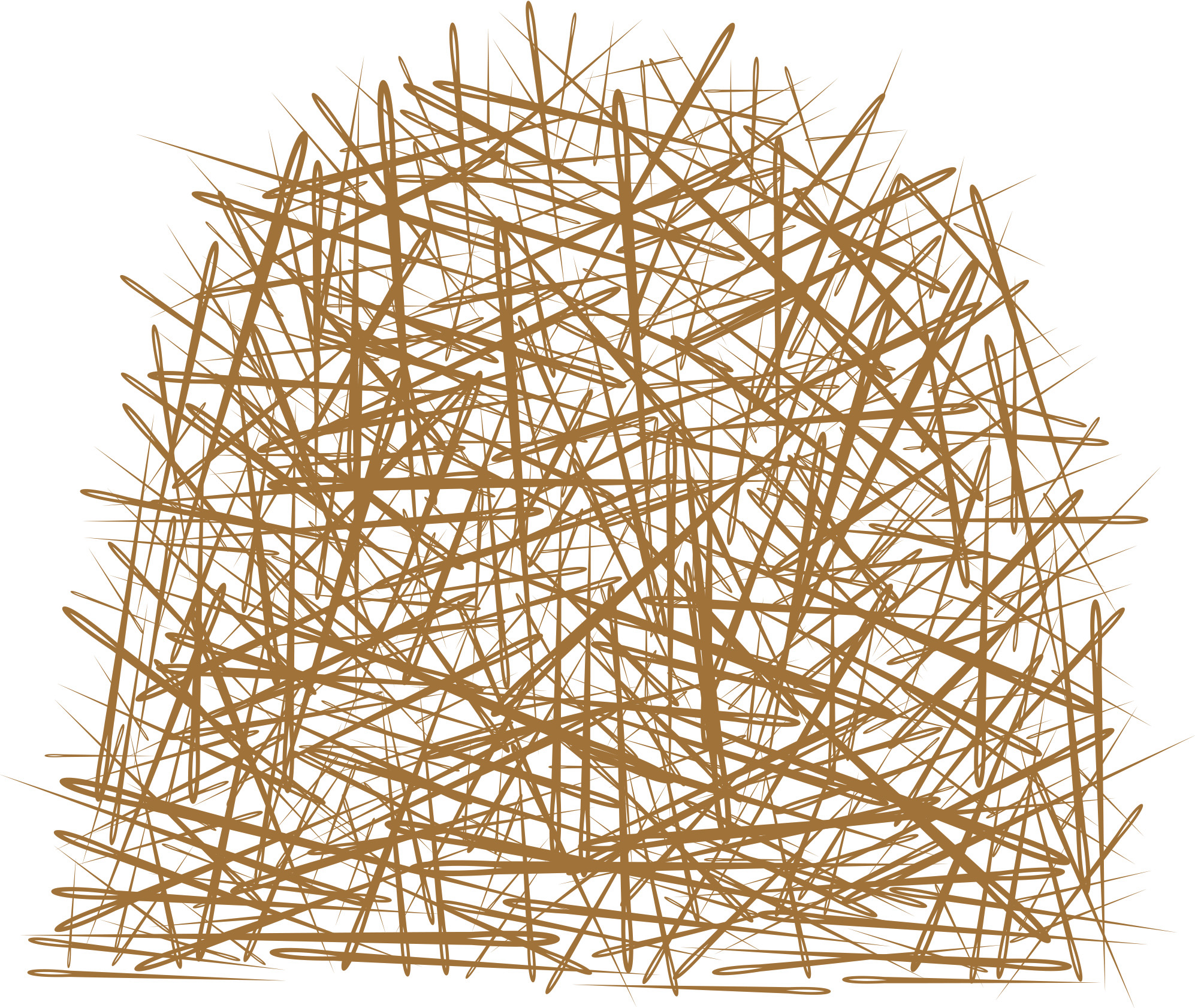 A haystack