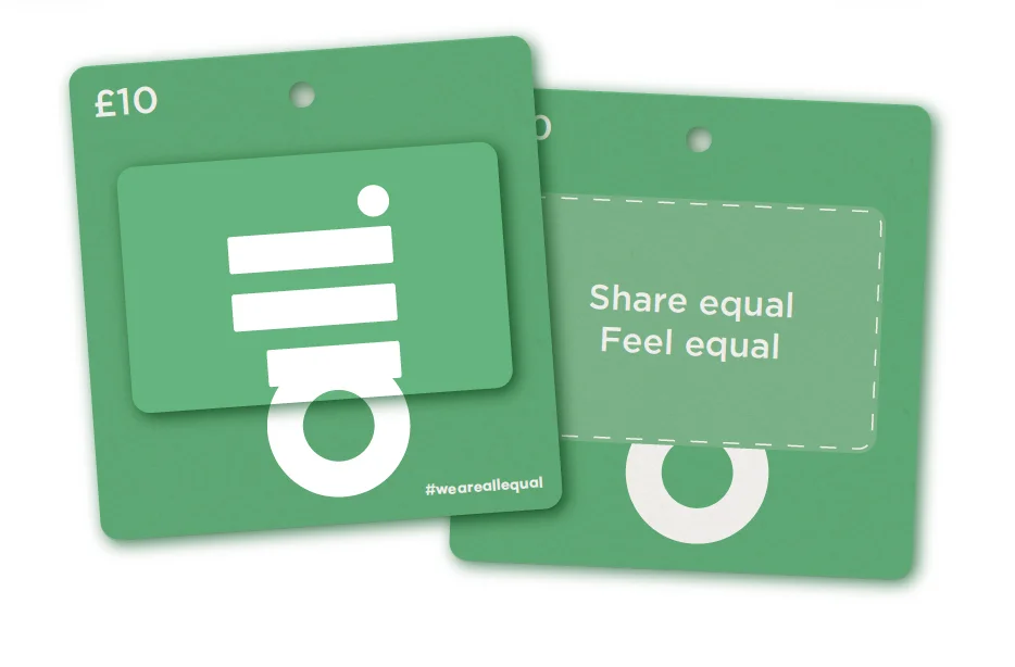 Brand touch point - Gift voucher