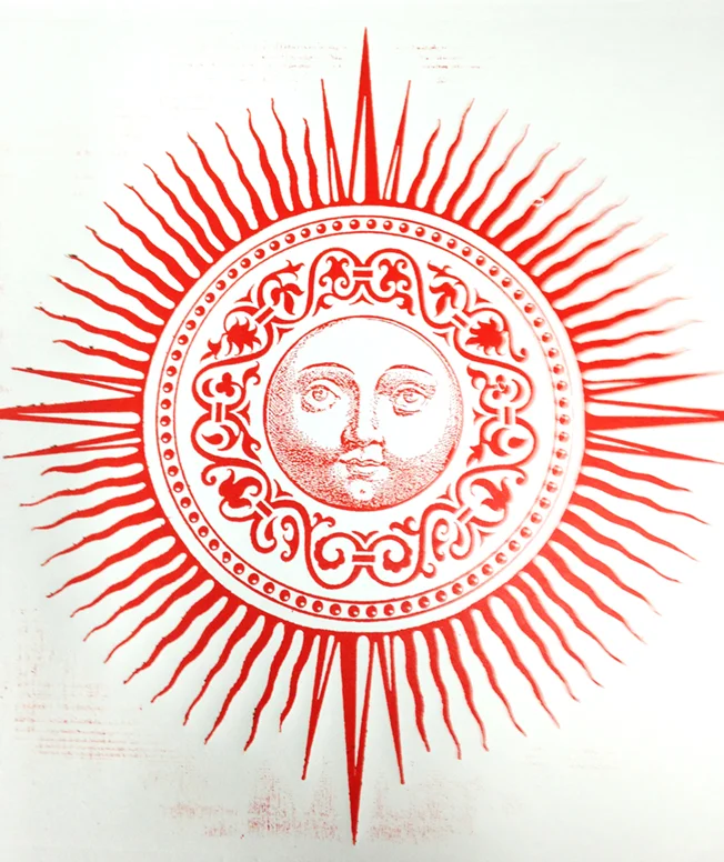 Final Print - Red Sun