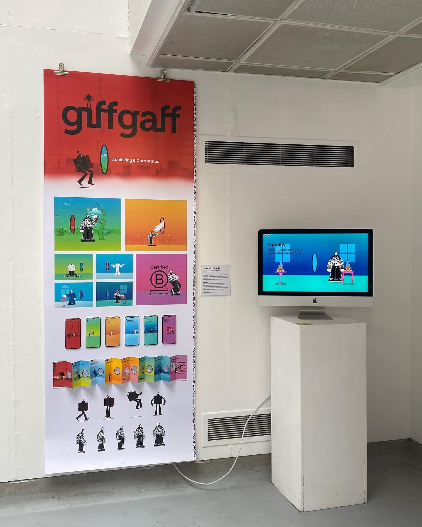 Giffgaff Jumping through Hoops by Nilesh and Paulina.

Private View on June 8th, 5-9 P.m.