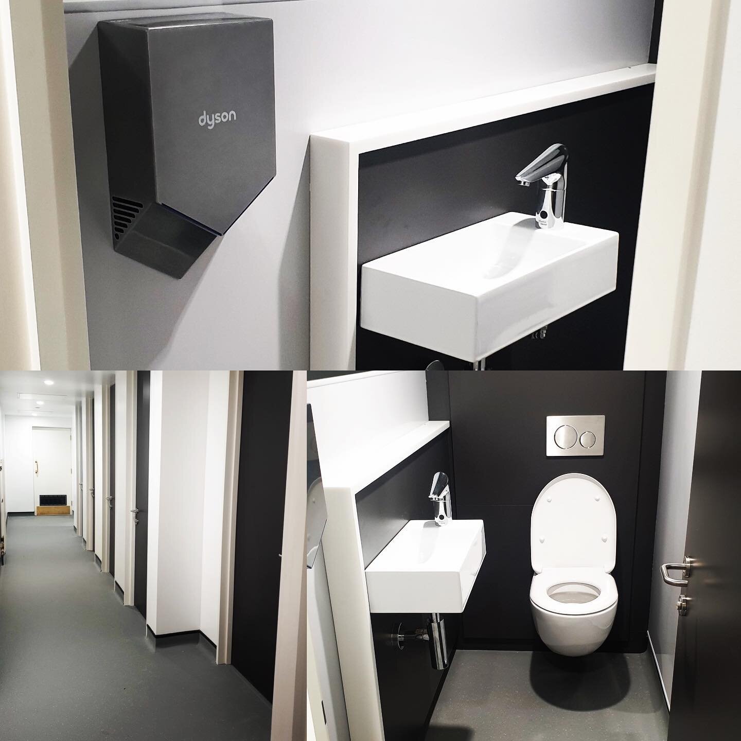 It&rsquo;s not always about the glamorous jobs! New bathroom fit out within a large listed building. Thanks @dyson #projectmanagement #consultancyservices
