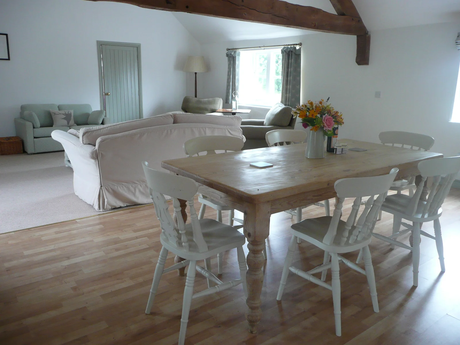 Open Plan Dining and Living Room