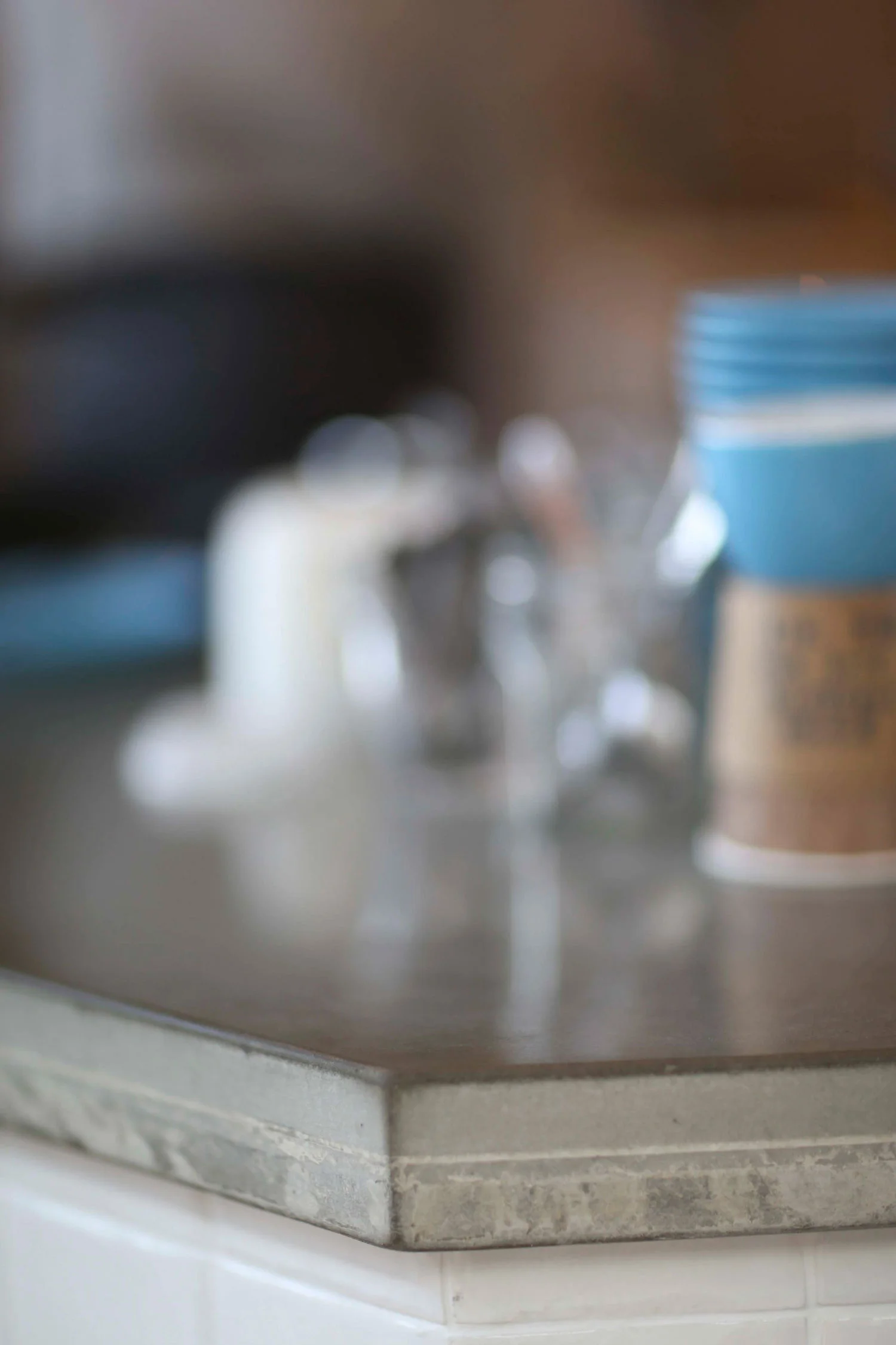 Cast and polished concrete worktops, Little Victories, Tinney and Co