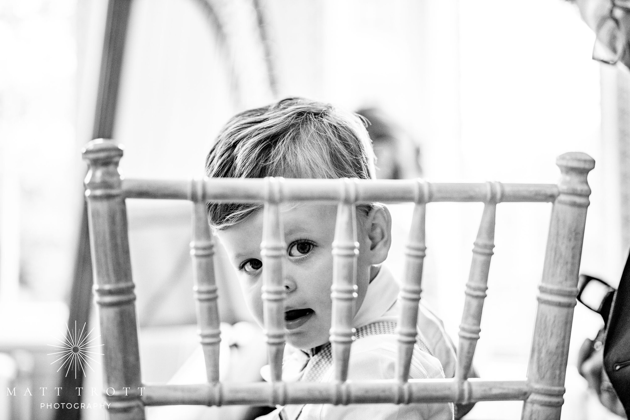 cute paige boy at wedding at bradbourne house