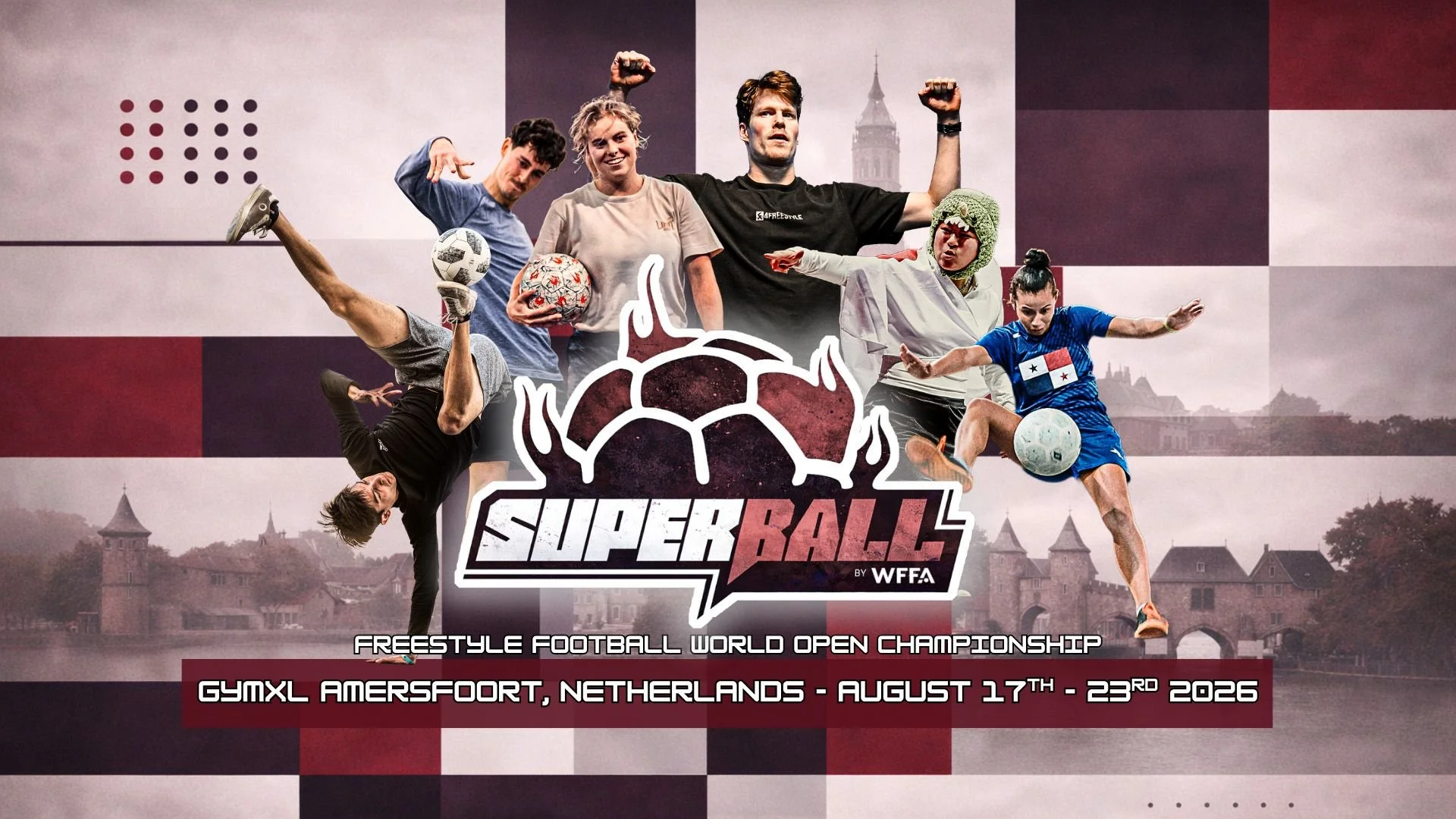SuperBall - het Open WK Freestyle Voetbal in Amersfoort