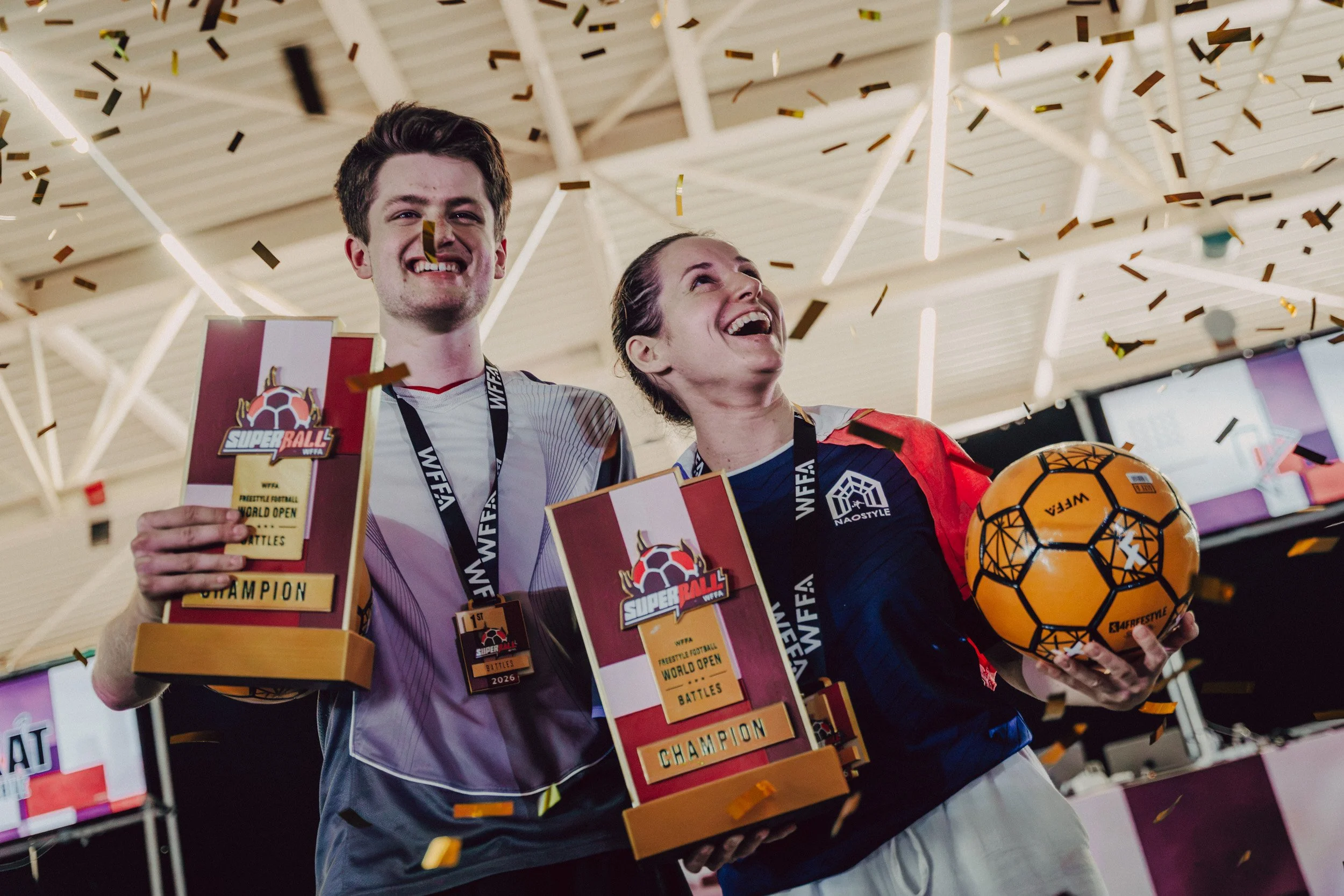 Abel de Jager (19) uit Amsterdam is winnaar van het open WK Superball!