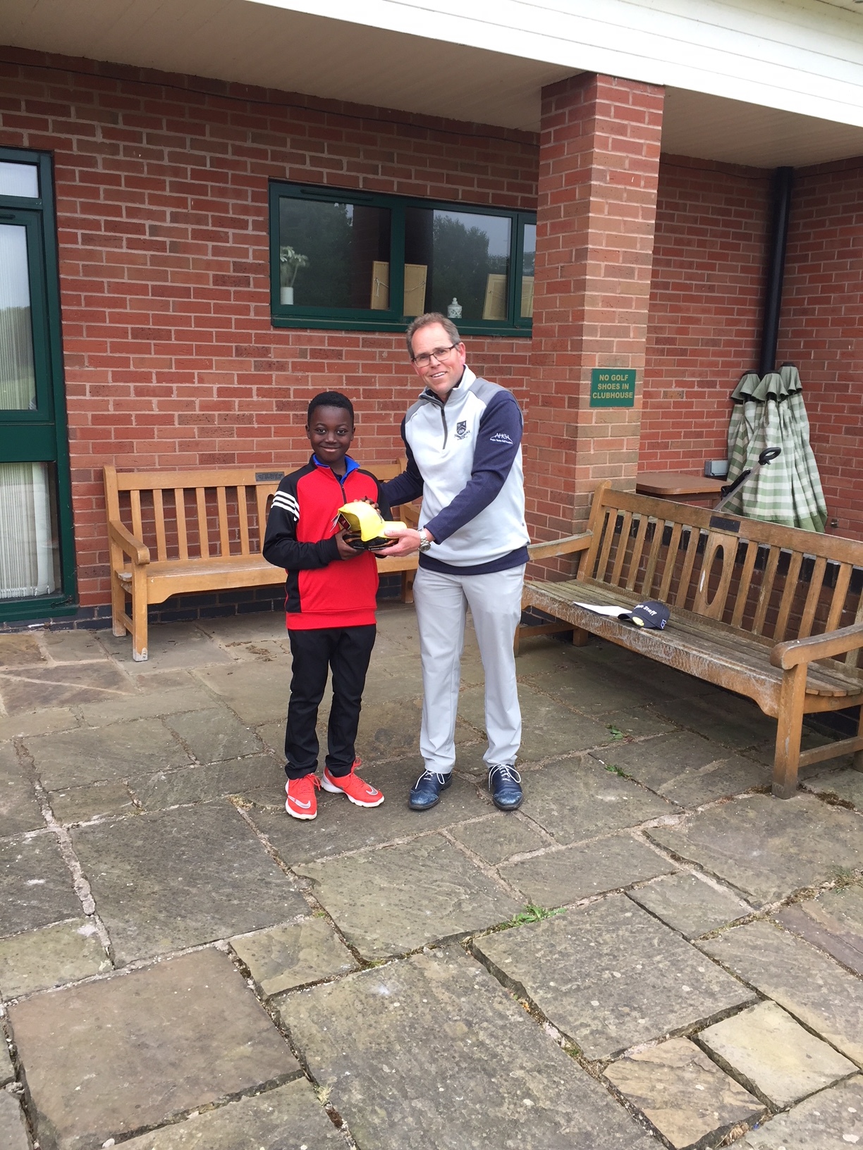 2018 'Winner' Junior Open -  Churchill & Blakedown GC