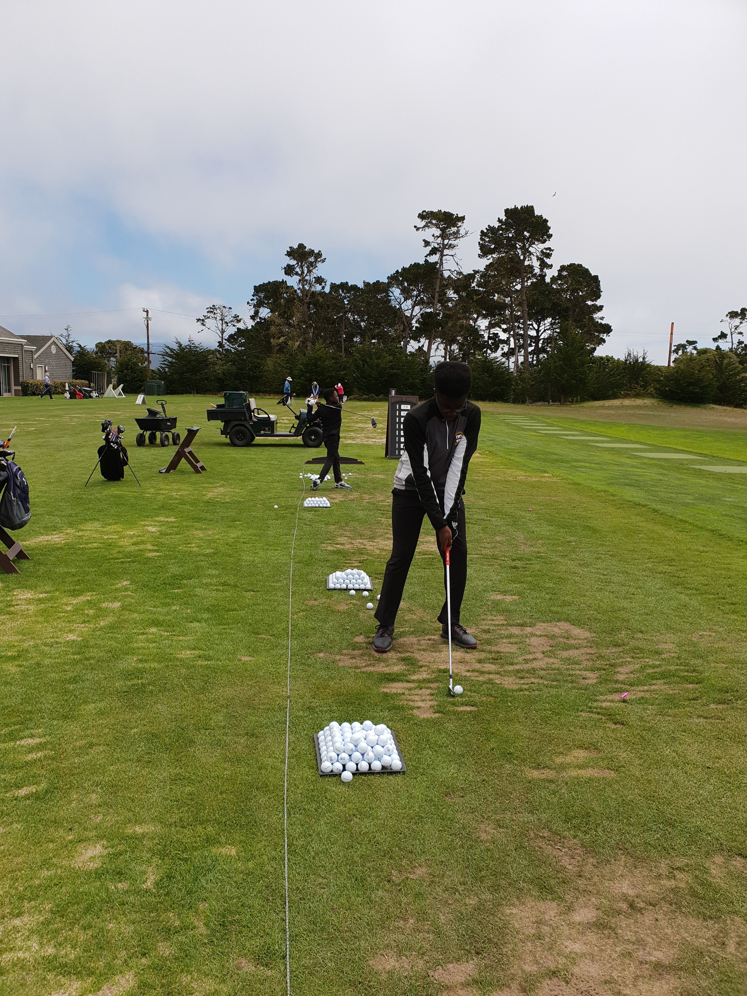 2018 Driving Range Pebble beach GC