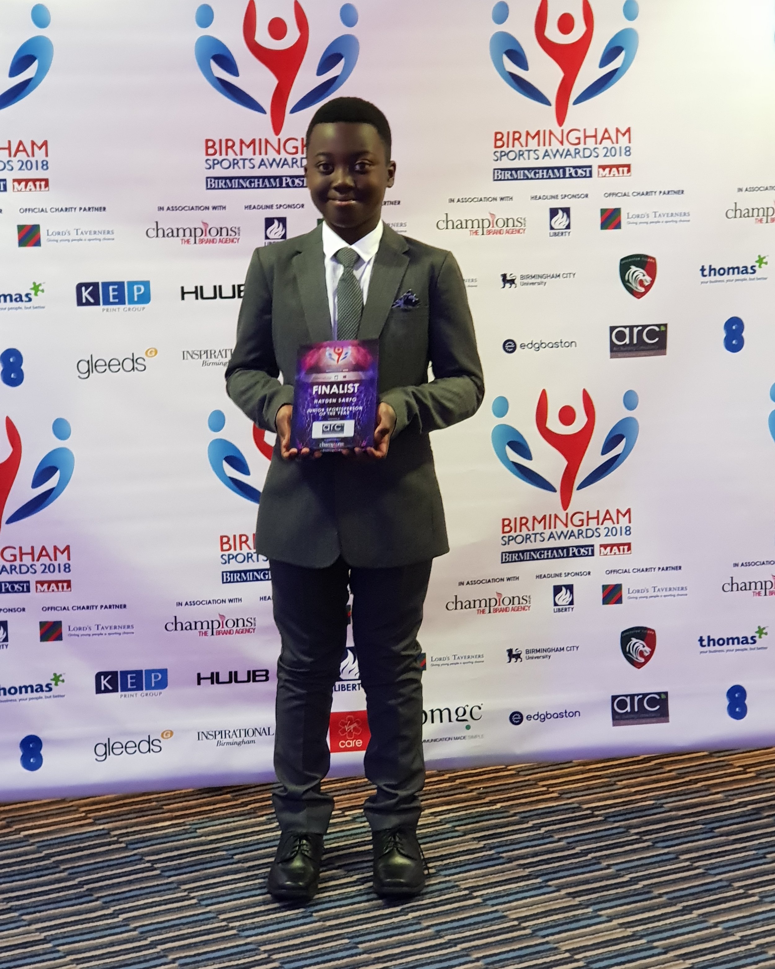 2018 Finalist Junior Sportsperson of the Year