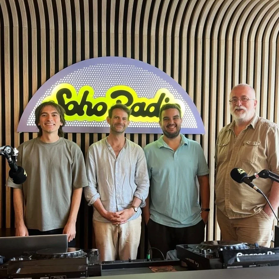 Matthew Ward, Marcos Gold (Pride London), Tom Maryniak (A Queer Pilgrimage) and David Gleeson (Soho Society)