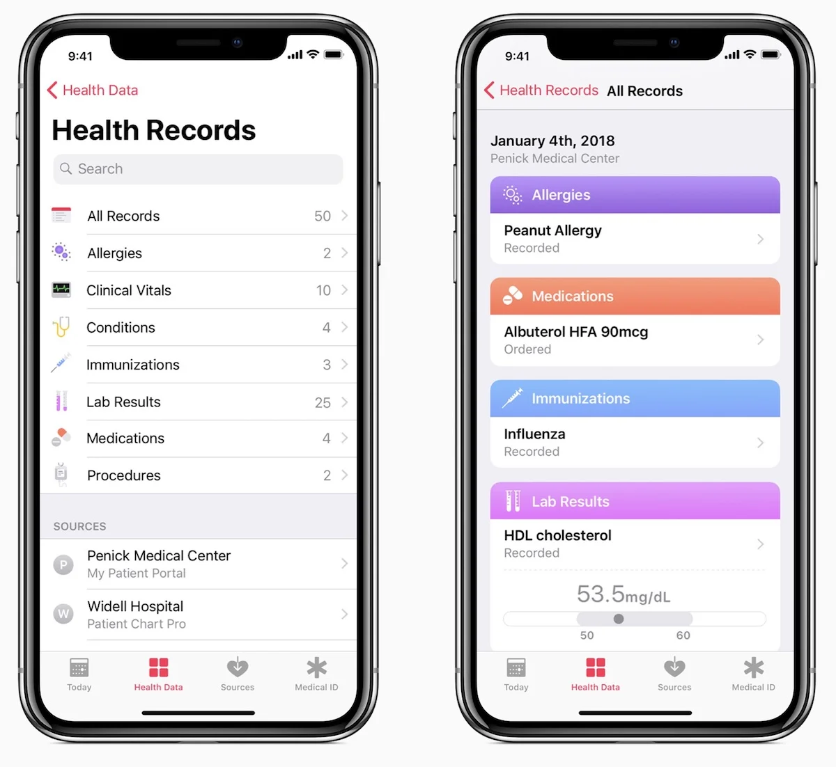 iOS Health App