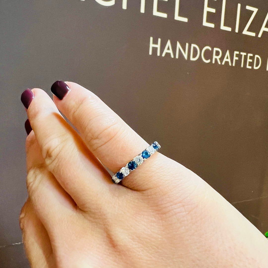 Brighten up the oncoming winter blues with stunning sapphires. Embrace the beauty of something blue!

Custom rings design and made by us! 

#WinterBlues #SapphireJewellery #BlueGemstones #somethingblue #saphhirering