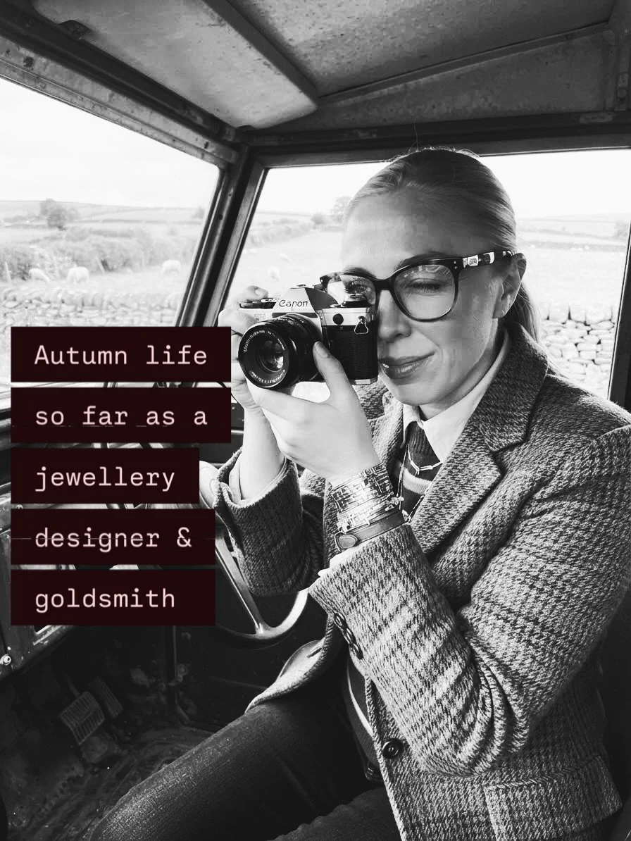 Never a dull day as a bespoke jeweller 💎💍✏️

Life so far this autumn 🍂 

#bespokedesigner #countrylife #bespokejewellery #beapokejeweller #jeweller