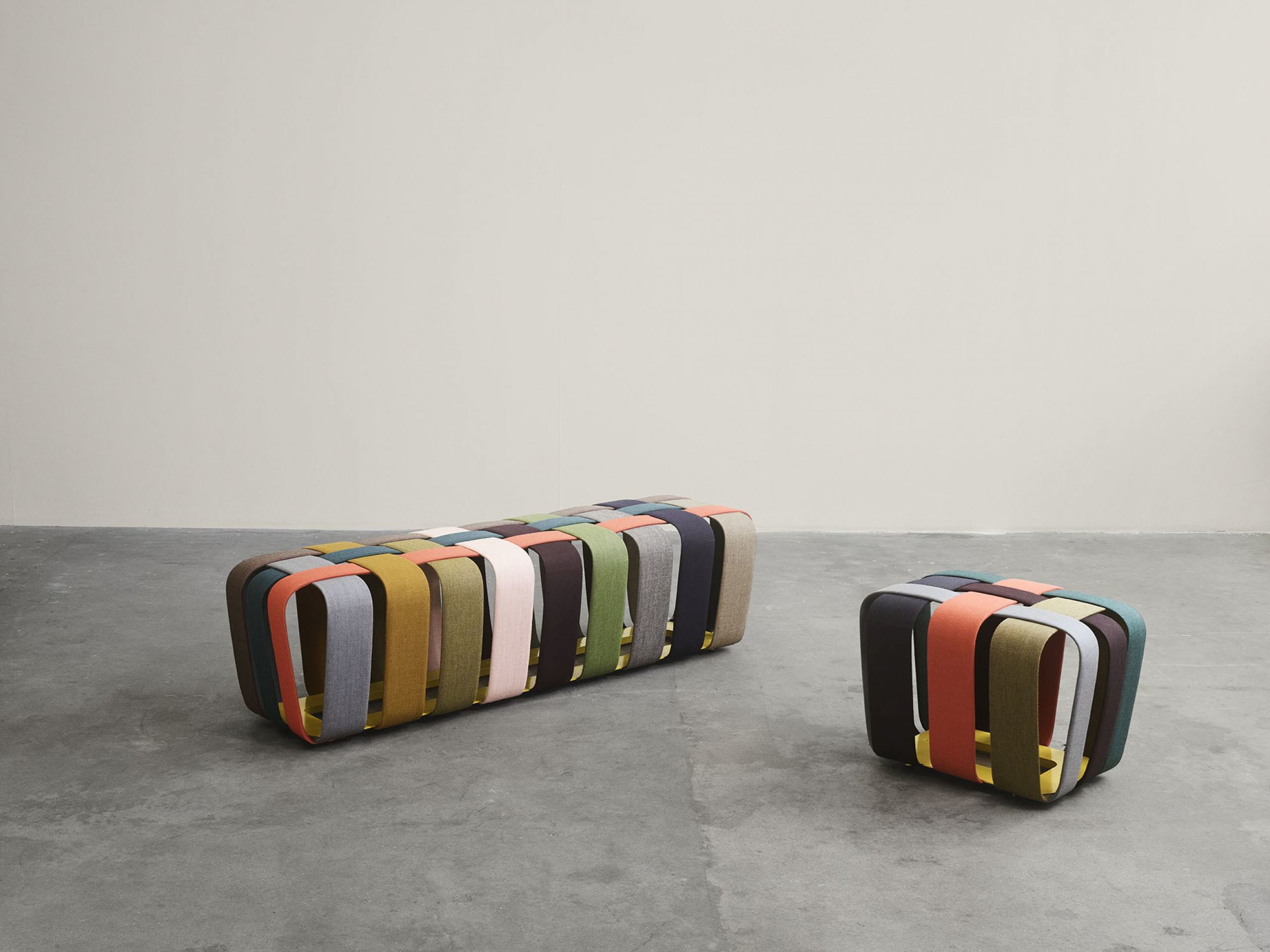 Woven Bench von Atelier Max Lipsey für My Canvas von Kvadrat