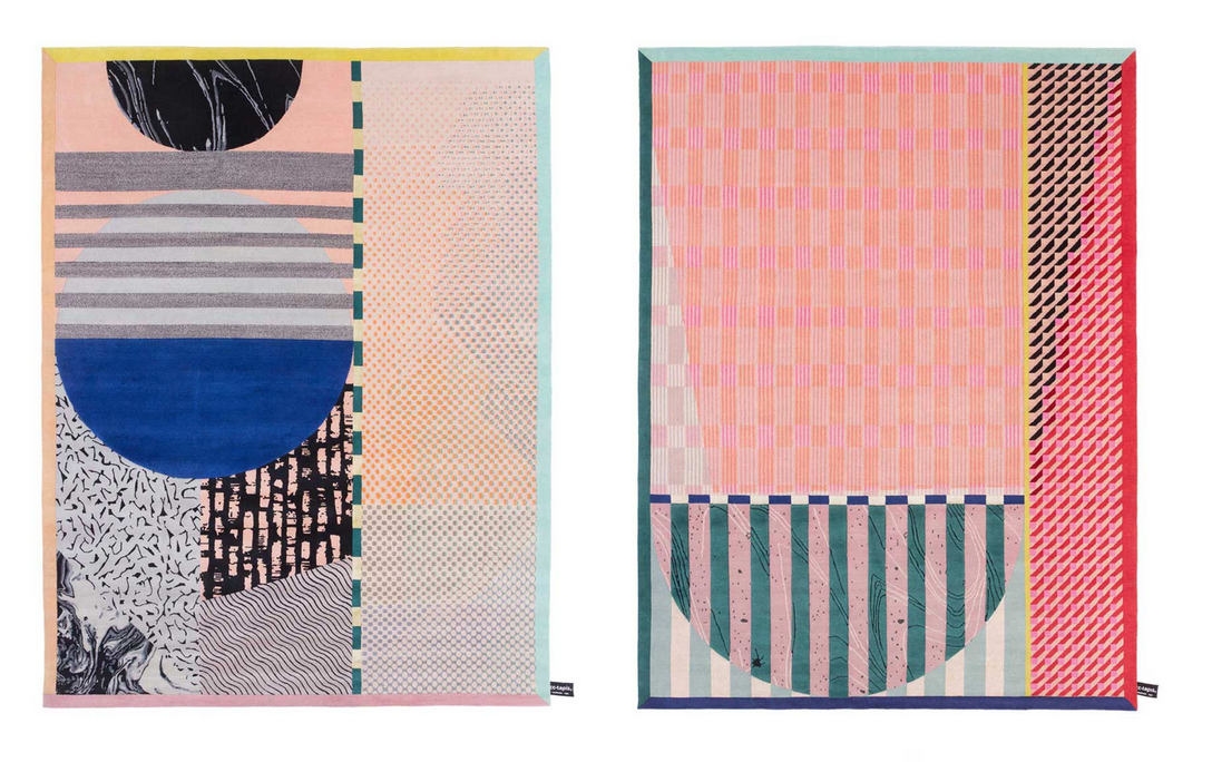 Rugs from A Poster a Day series by Studio Proba
