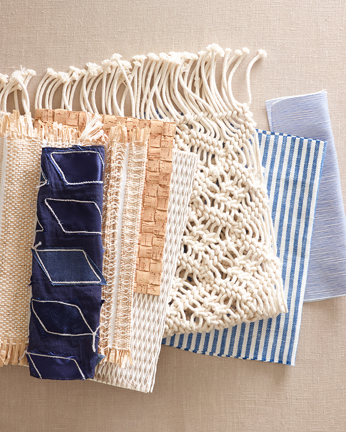 Textile Shoot by FranklinTill featuring textiles by Felix Diener Studio, photography by Victoria Ling