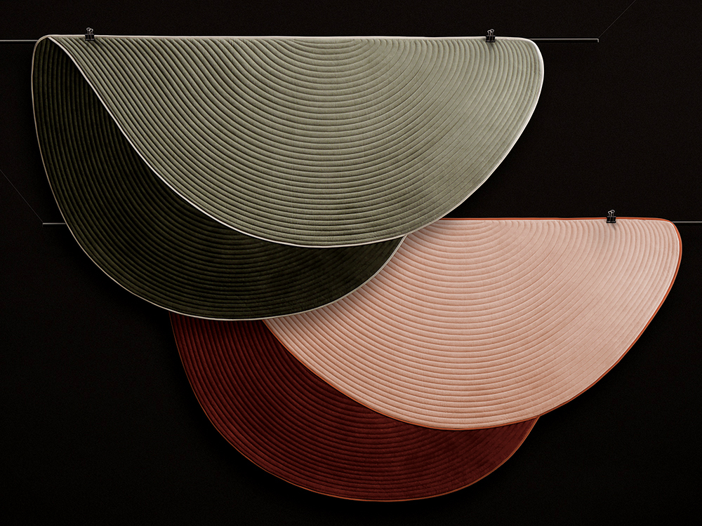 FAREWELL rugs by Christophe de la Fontaine for Dante