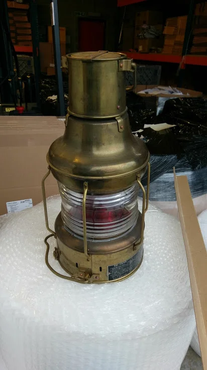 original ships brass oil lantern