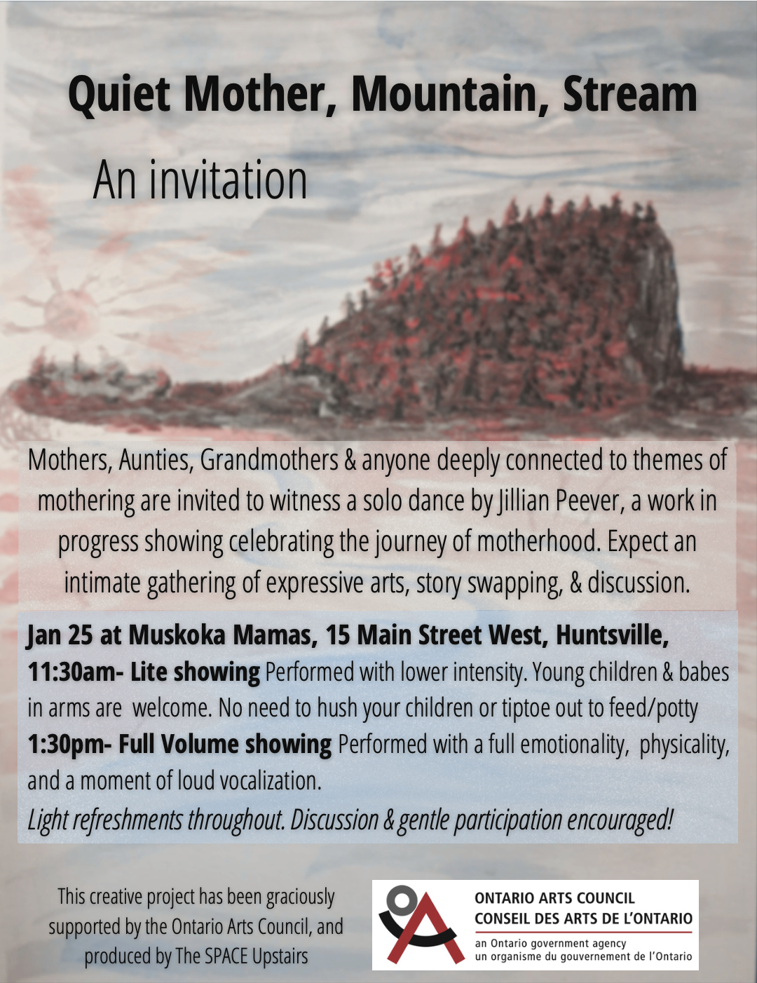 Quiet Mother, Mountain, Stream