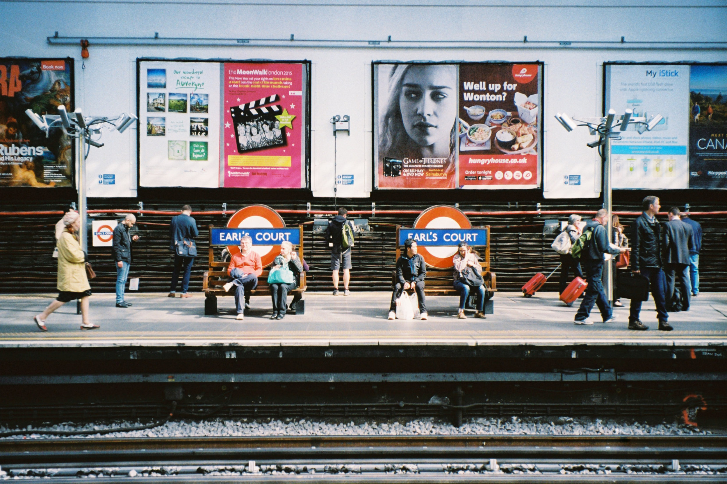Earl's Court Station, London, The United Kingdom | 2015
