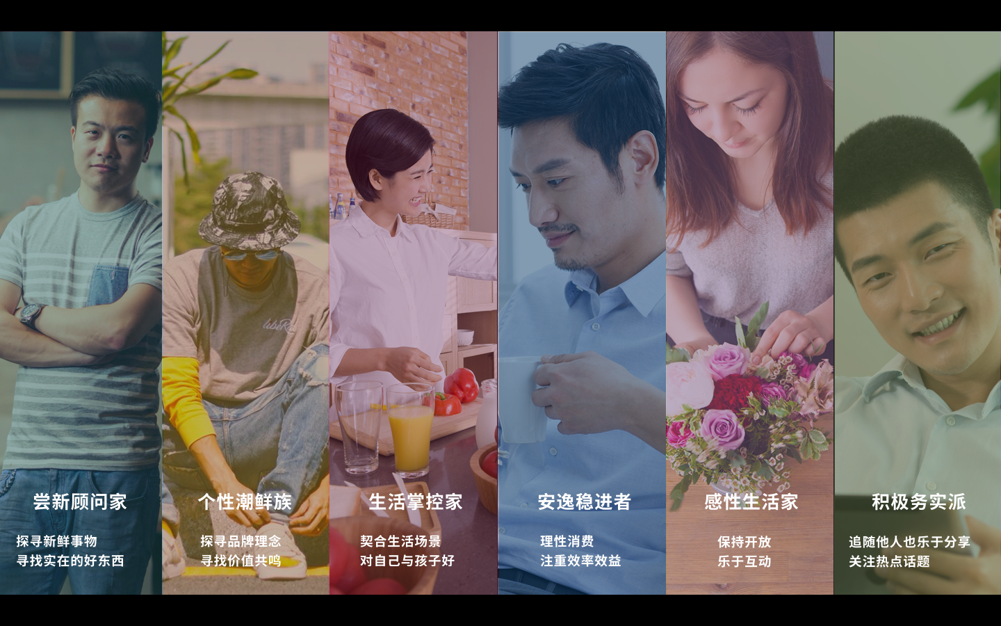 6種智趣生活型態的使用者類型 