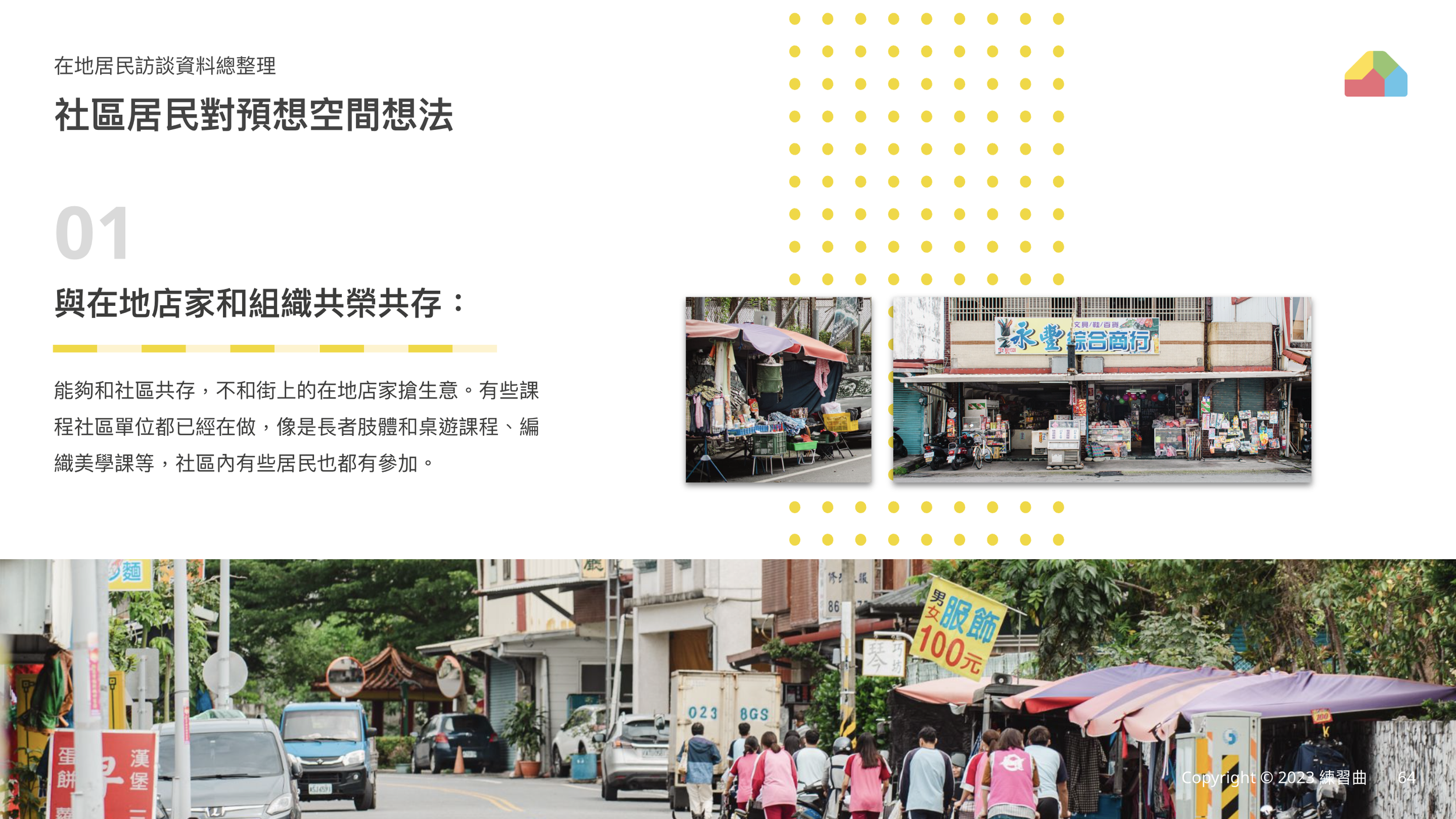 地方對社區空間的需求與想像