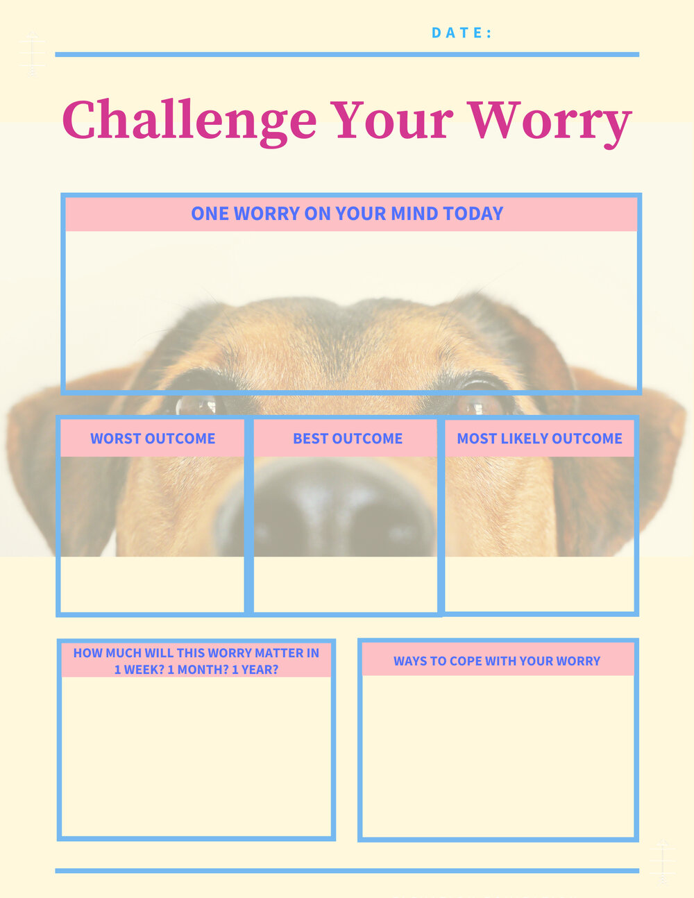 Challenge Your Worry