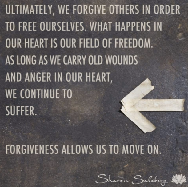 In Person and Online: The Power of Forgiveness