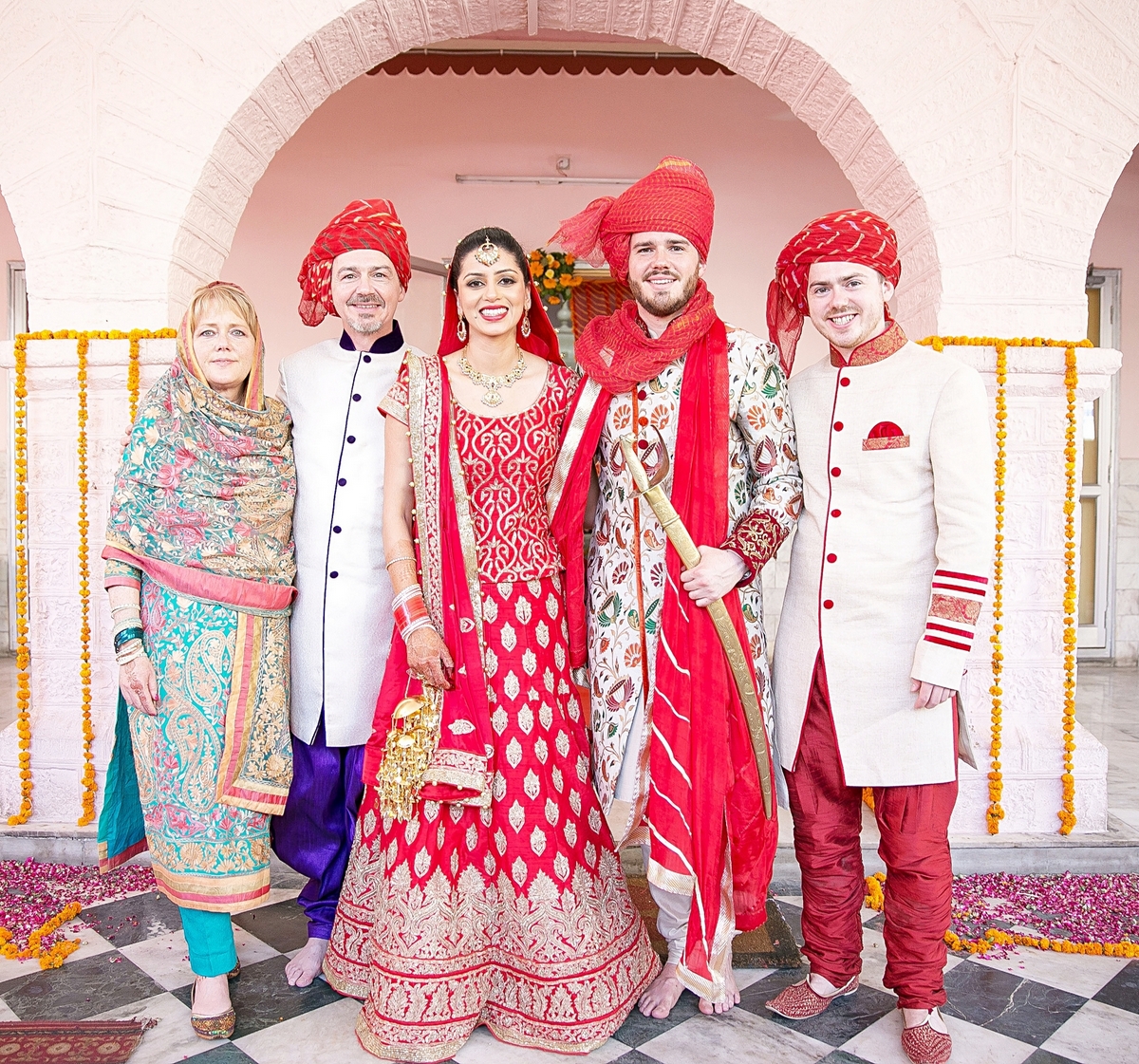 The Duffy Family, Our Wedding Day in Udaipur